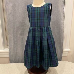 Vineyard Vines Girls Plaid Party Dress
